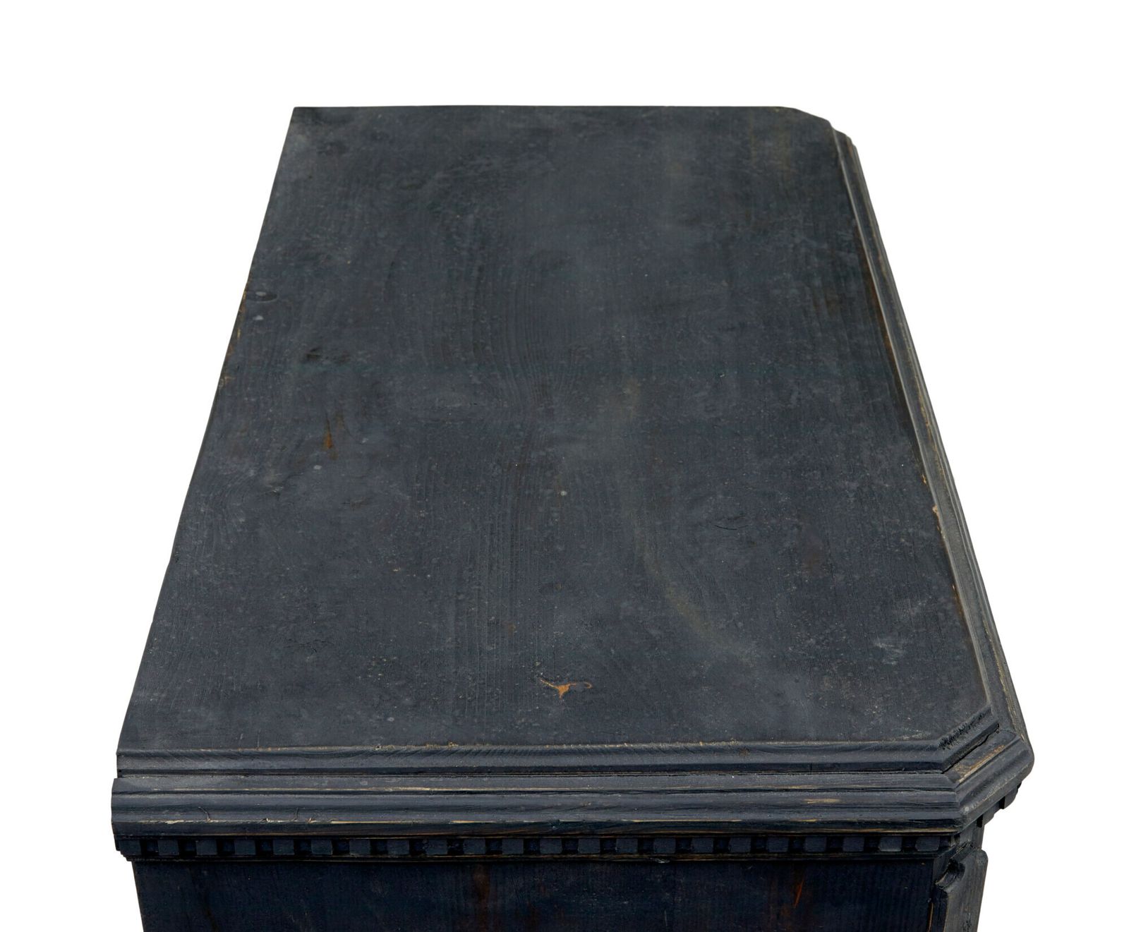 Swedish Pair Of 19th Century Black Painted Commodes photo furniture