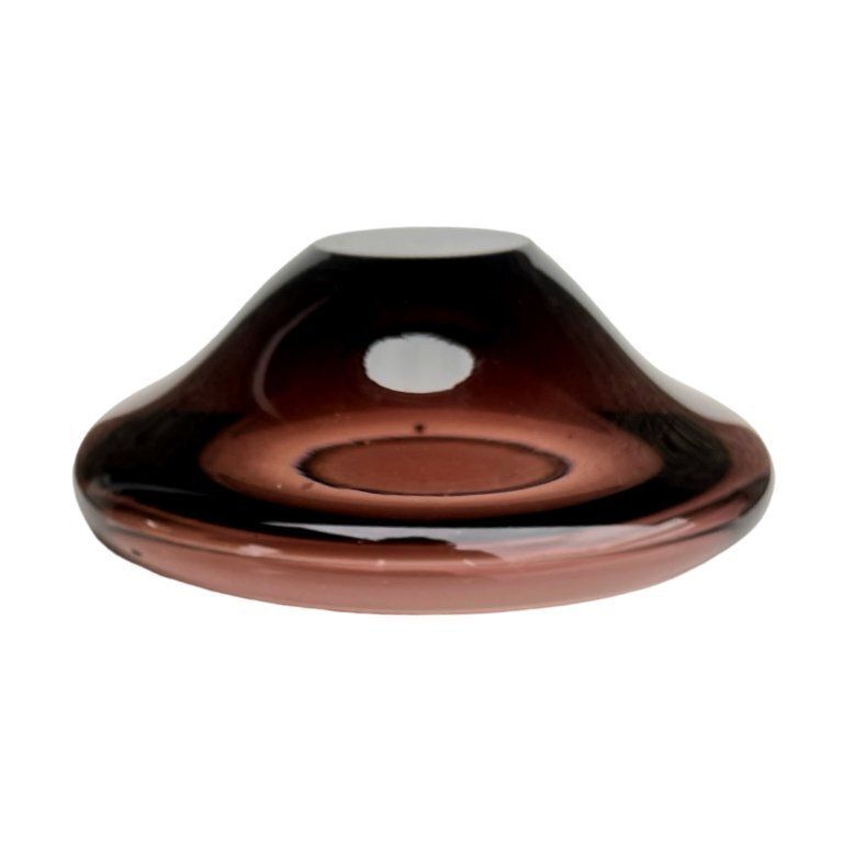 Ashtray, Decorative Bowl Designed By M. Klinger, železný Brod Glass, Czechoslovakia 1960s. photo Home Decor