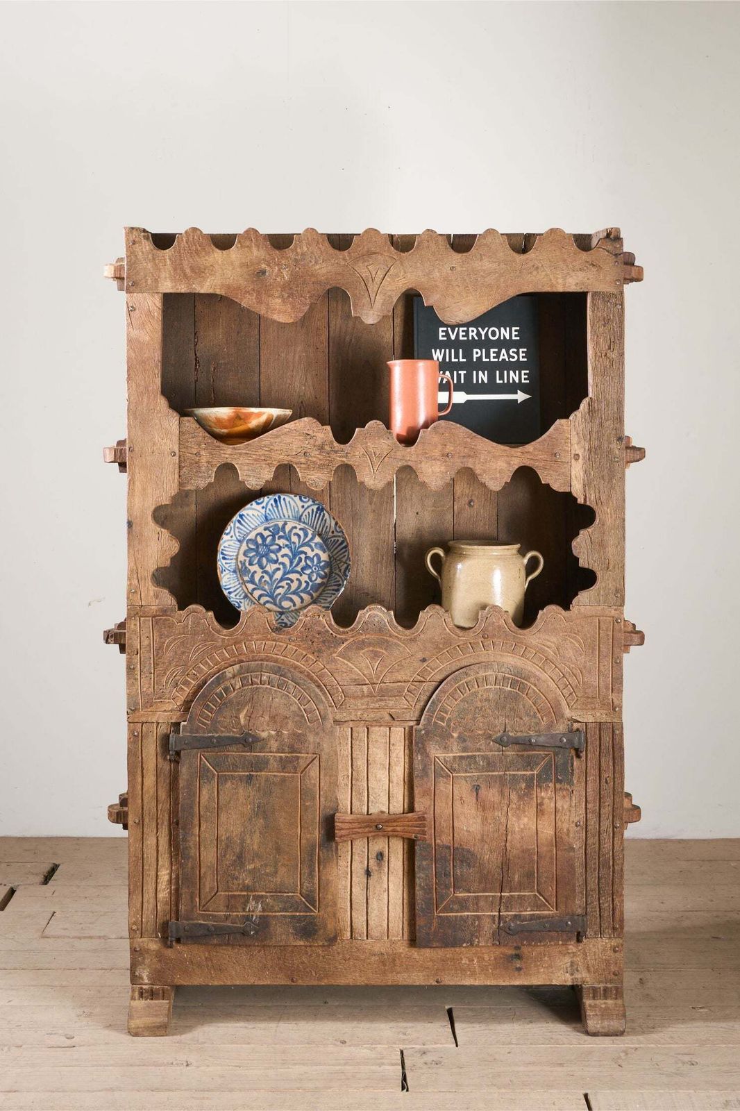 18th Century Spanish Pyrenean Folk Art Cupboard photo buy