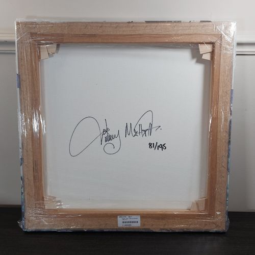 photo furniture Timmy Mallett Snowy Post Box Canvas Print Signed Limited Edition 81/195