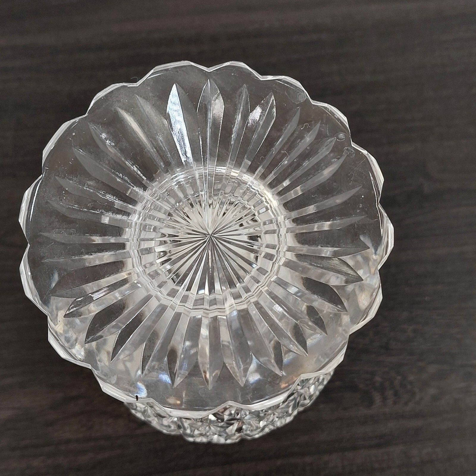 photo for sale Stuart Crystal Footed Wine Decanter In The Connaught Pattern