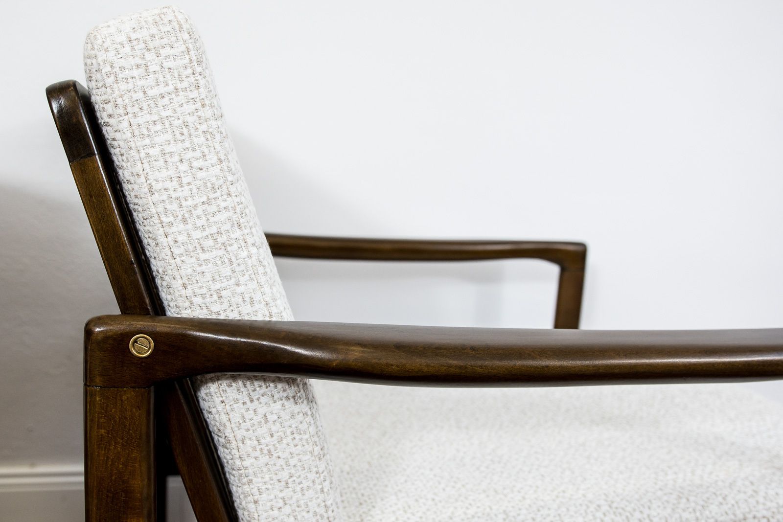 1300.0 Mid Century Modern Armchairs By Zenon Bączyk, 1960's, Set Of 2 photo