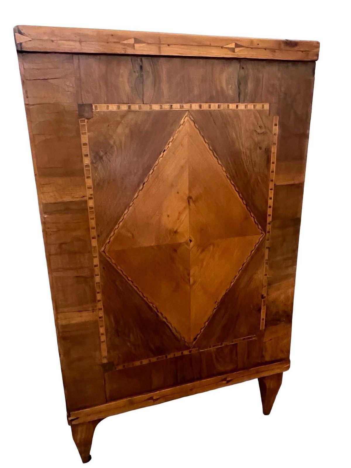 18th Century Walnut Austrian Chest Of Drawers With Fruitwood Inlay photo buy