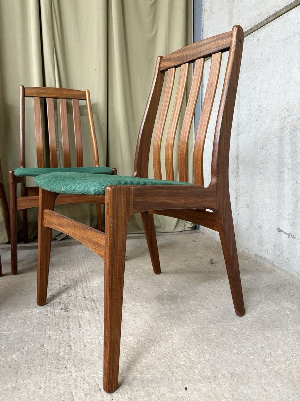 Vtg Mid Century 4 Schonning & Elgaard Danish Dining Chairs Retro Scandi R1005 photo 747.5