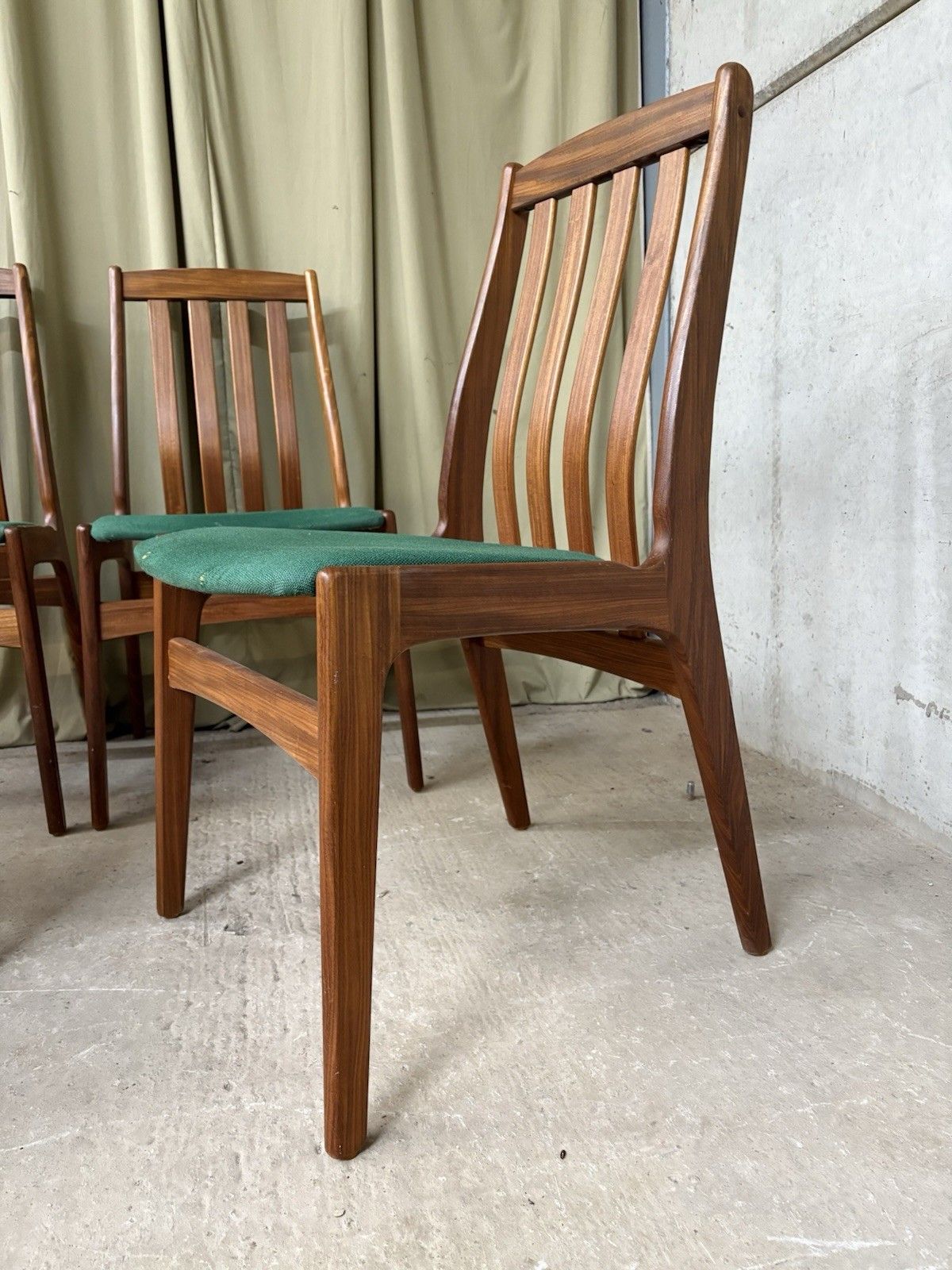 Furniture Vtg Mid Century 4 Schonning & Elgaard Danish Dining Chairs Retro Scandi R1005 photo