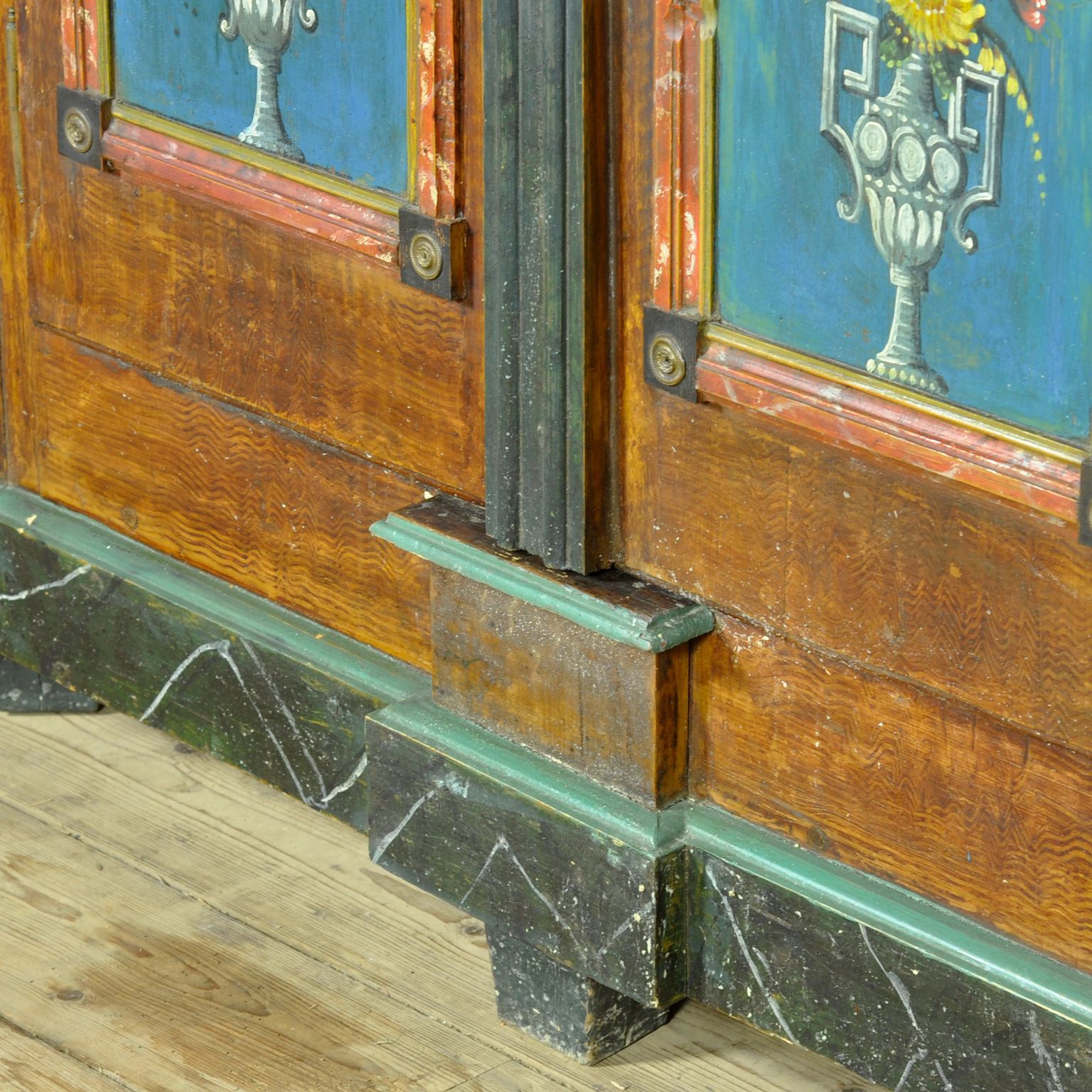 photo buy German Folk Art Wedding Chest, 1842