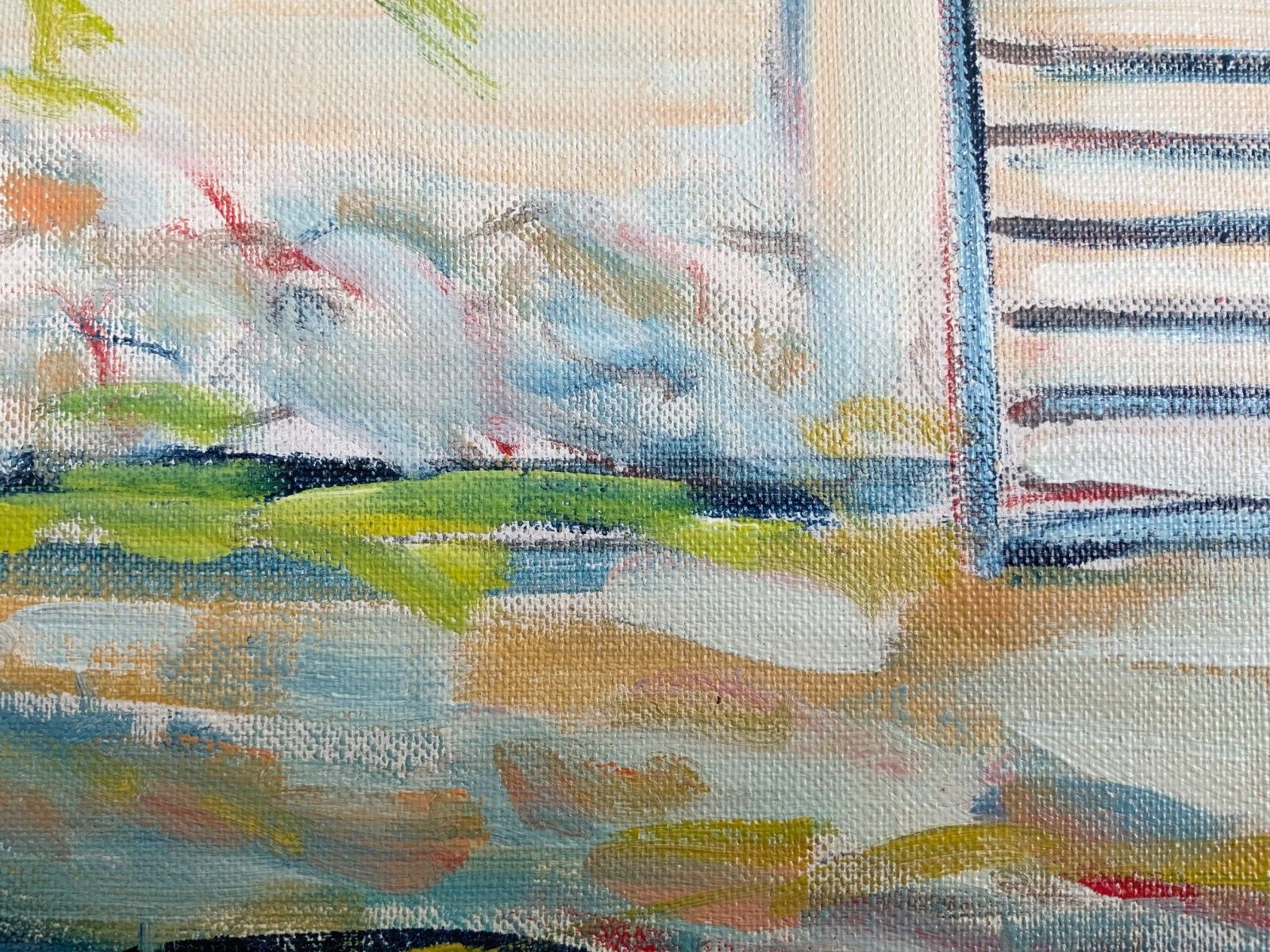 350.0 Original Swedish Oil On Canvas, Italy By Gunnar I. Erixon photo