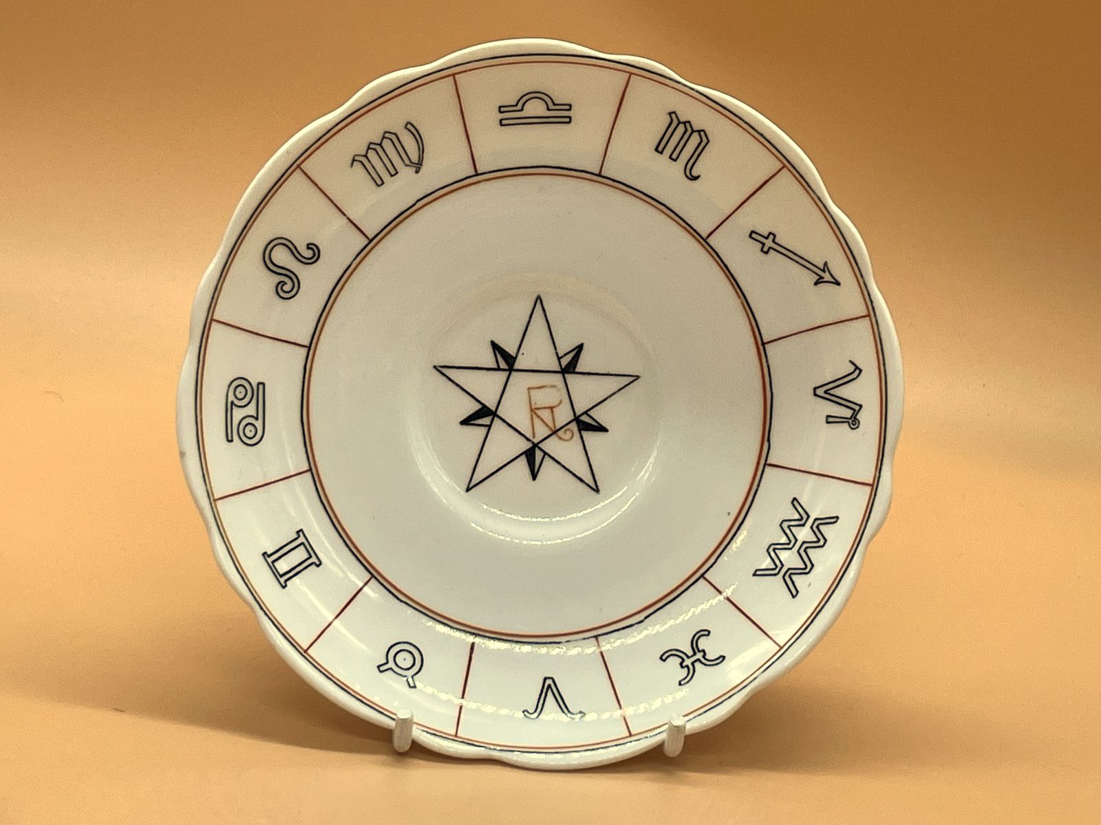 Antique Aynsley China The 'Nelros' Cup Of Fortune Tea Cup & Saucer Duo. Rd. 442928. photo vinterior