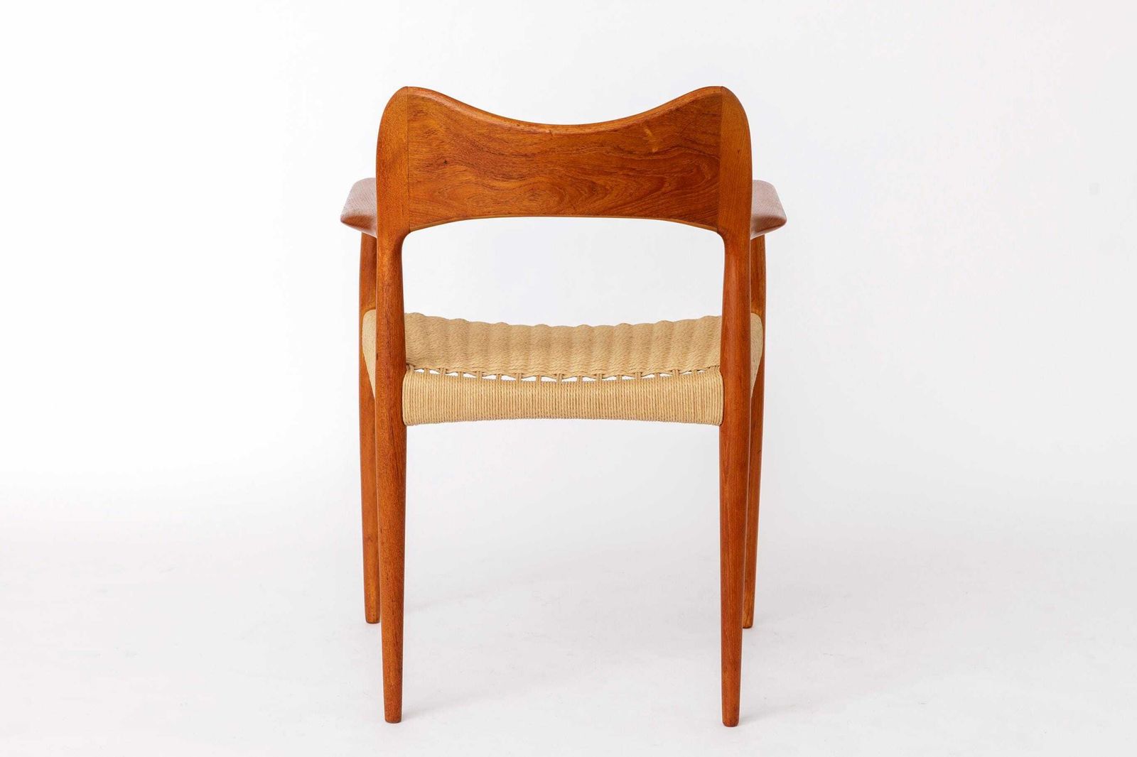 Rare Danish Teak Armchair By Arne Hovmand Olsen For Mogens Kold, 1960s Vintage photo buy