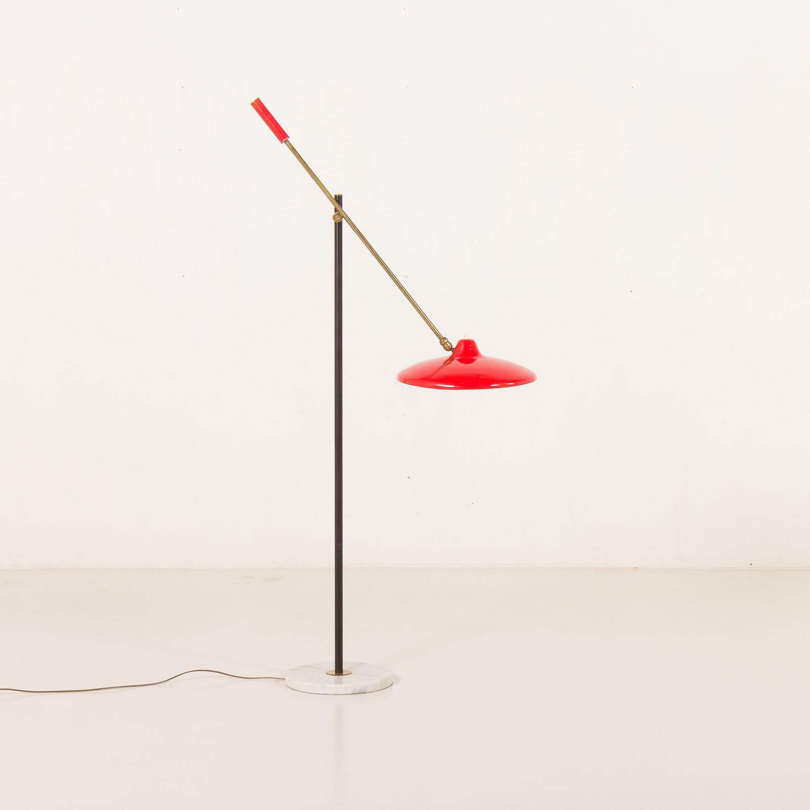 Mid Century Floor Lamp In The Style Of Arredoluce, Italy 1960s photo 1338.0