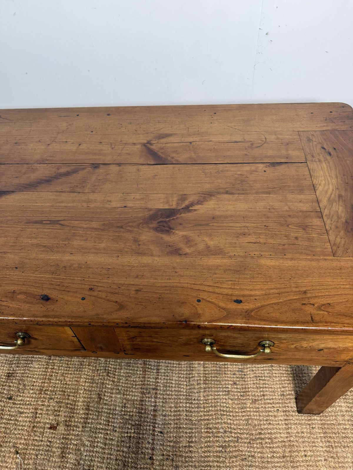 Cherrywood And Ash 3 Drawer Dresser Base / Server photo 2895.0
