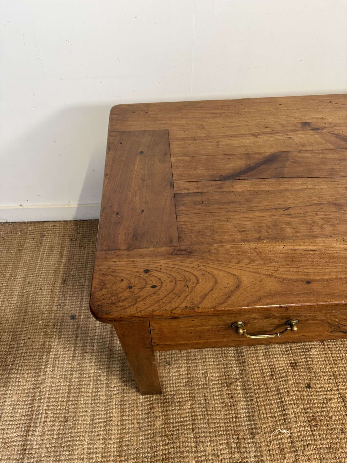 2895.0 Cherrywood And Ash 3 Drawer Dresser Base / Server photo