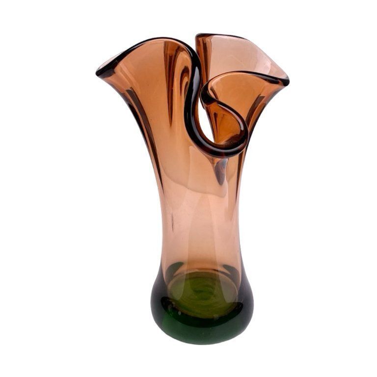 photo buy Hana Machovská Vase, Borocrystal Nový Bor, Czechoslovakia, 1970s, Art Glass