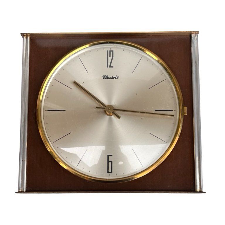 photo furniture Blessing Electric Wall Clock, Germany, 1960s–1970s – Mid Century Modern Style