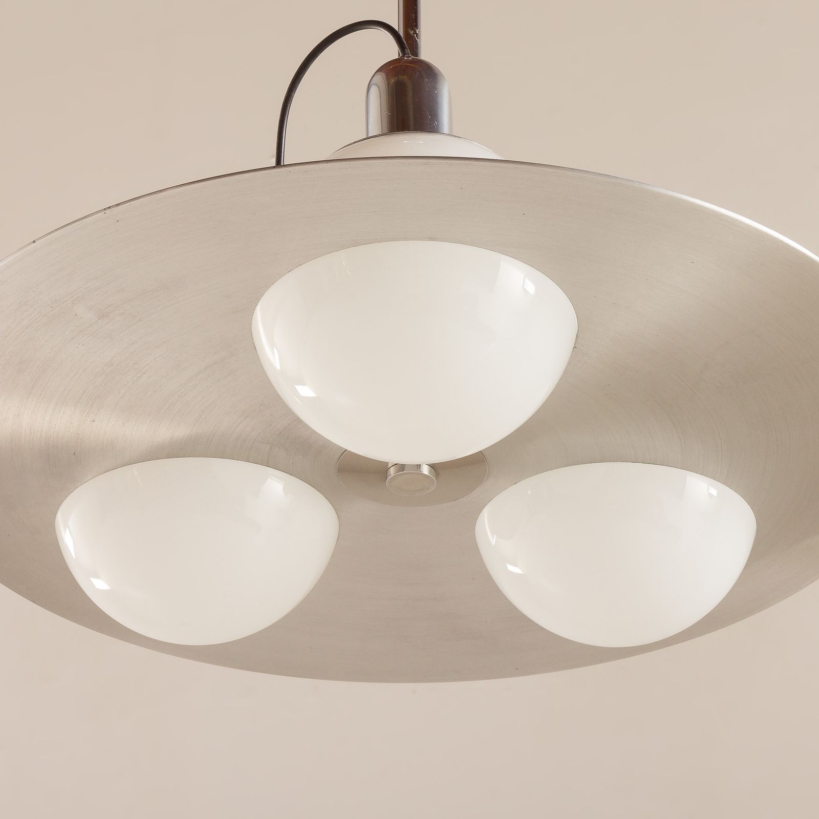 photo furniture Space Age Extra Large Italian Chandelier, 1970s