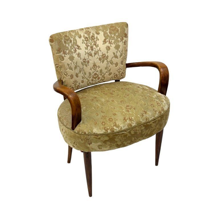 photo for sale Original Art Déco Armchair – Jules Leleu | France, 1930s
