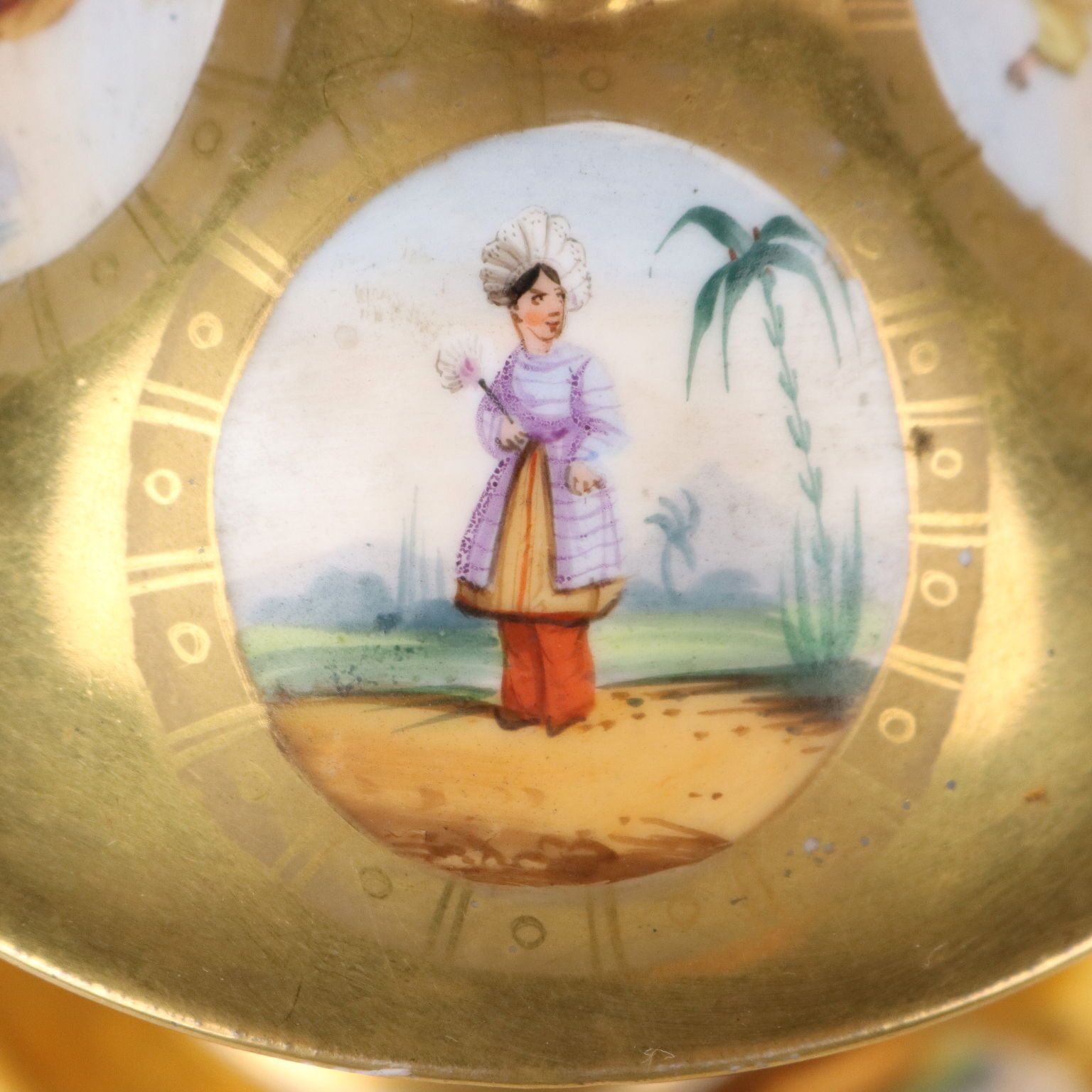 Ancient Sugar Bowl Porcelain R. Giovine Europe '800 Ceramics photo 1230.0