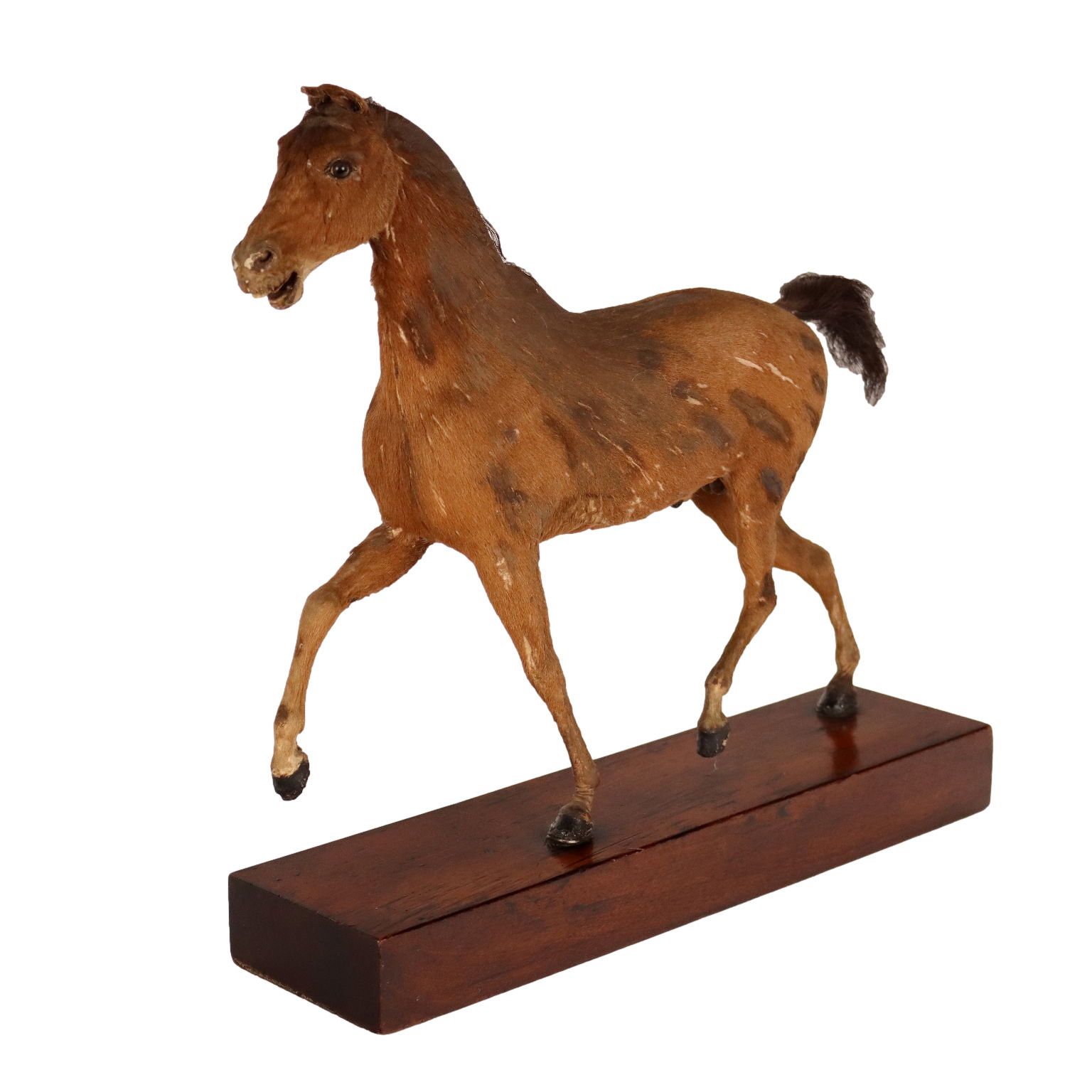 Horse Sculpture By H. Fratin Wood France 1818 Ca.
