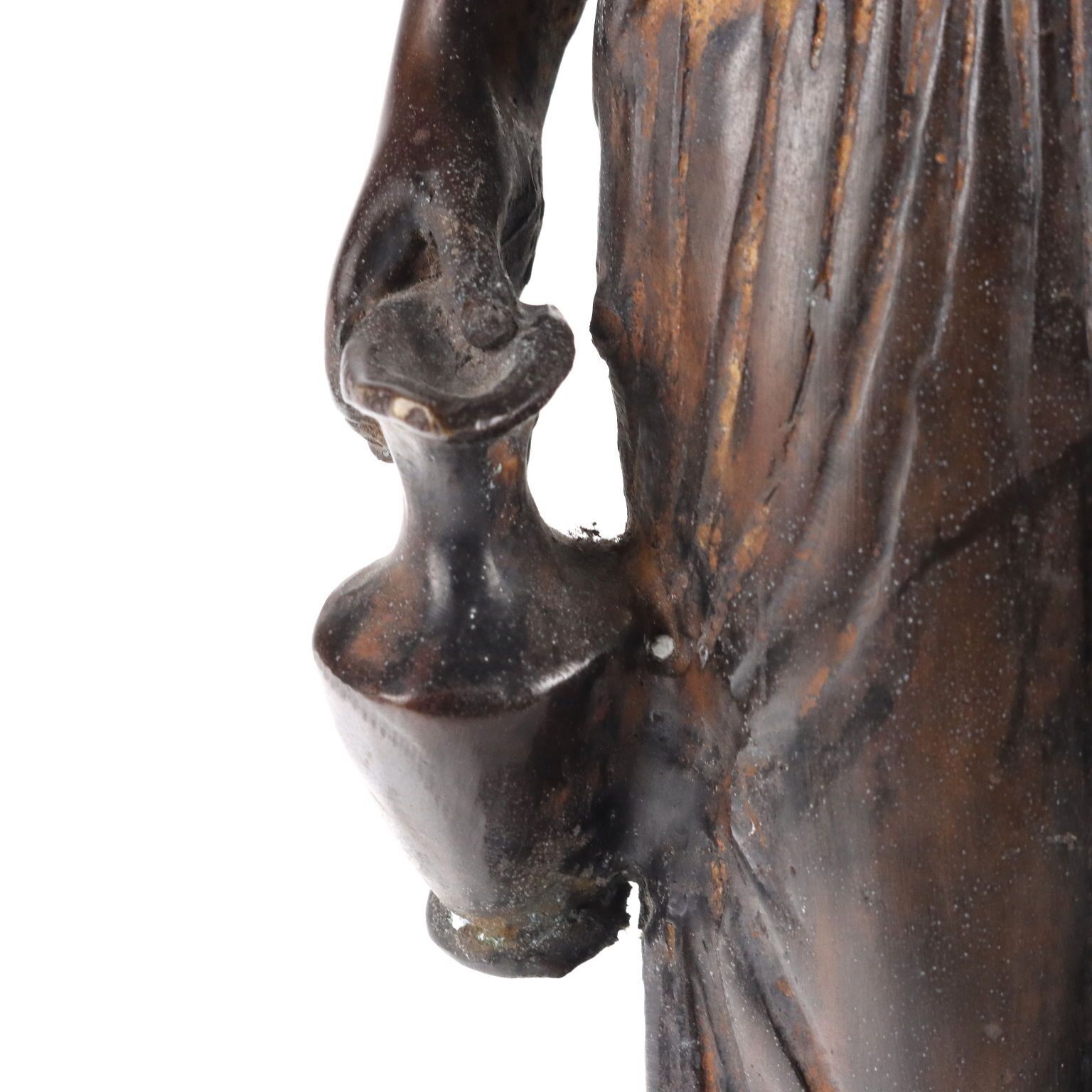 Antique Sculpture Bust Of Allegory Bronze XX Century photo 1020.0
