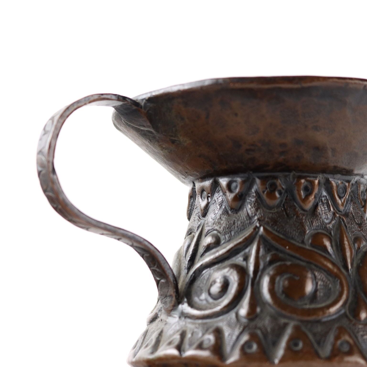 Renaissance Vase Copper Italy XVI XVII Century photo vinterior