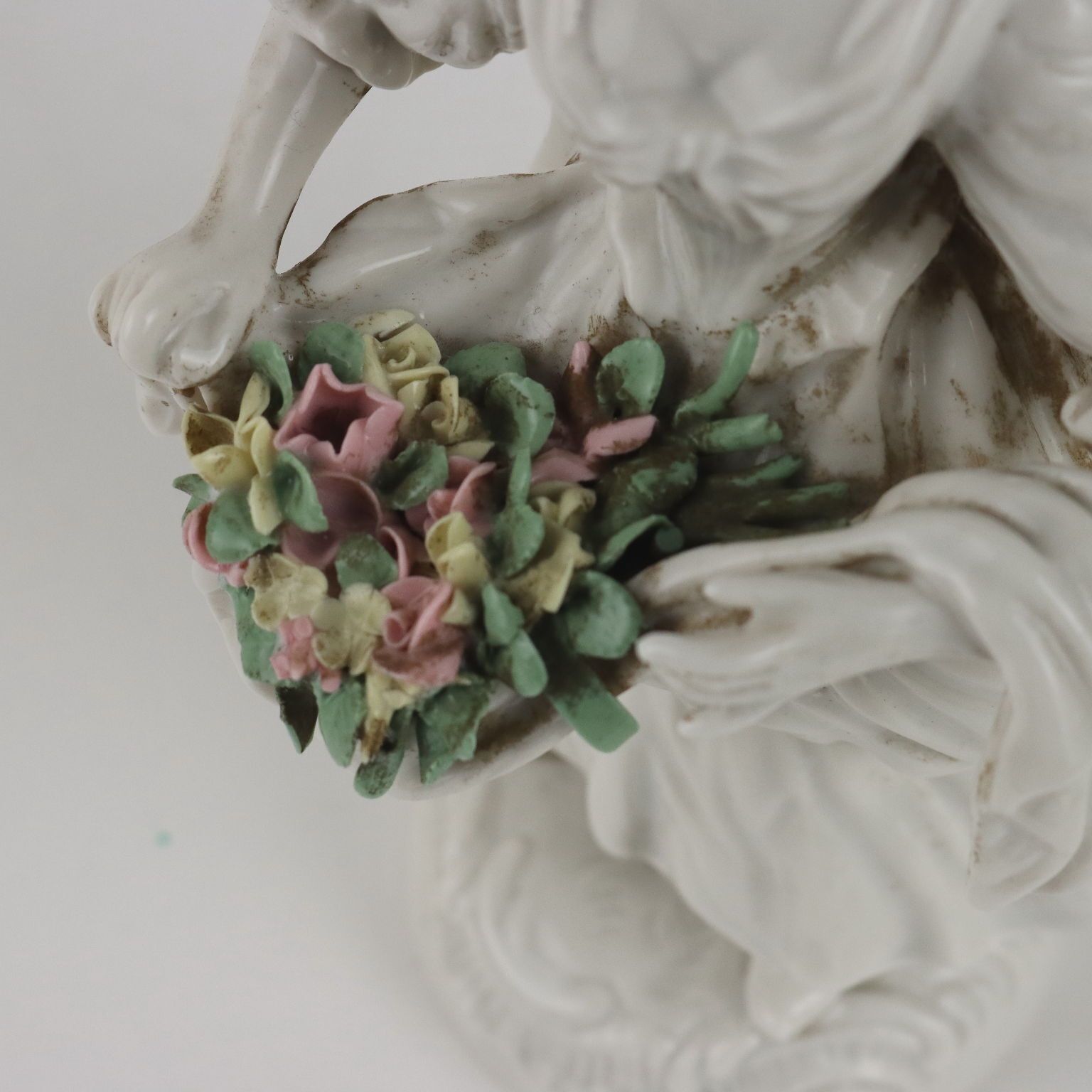 Antique Figurine Rudolstadt Porcelain Germany XX Century photo Art