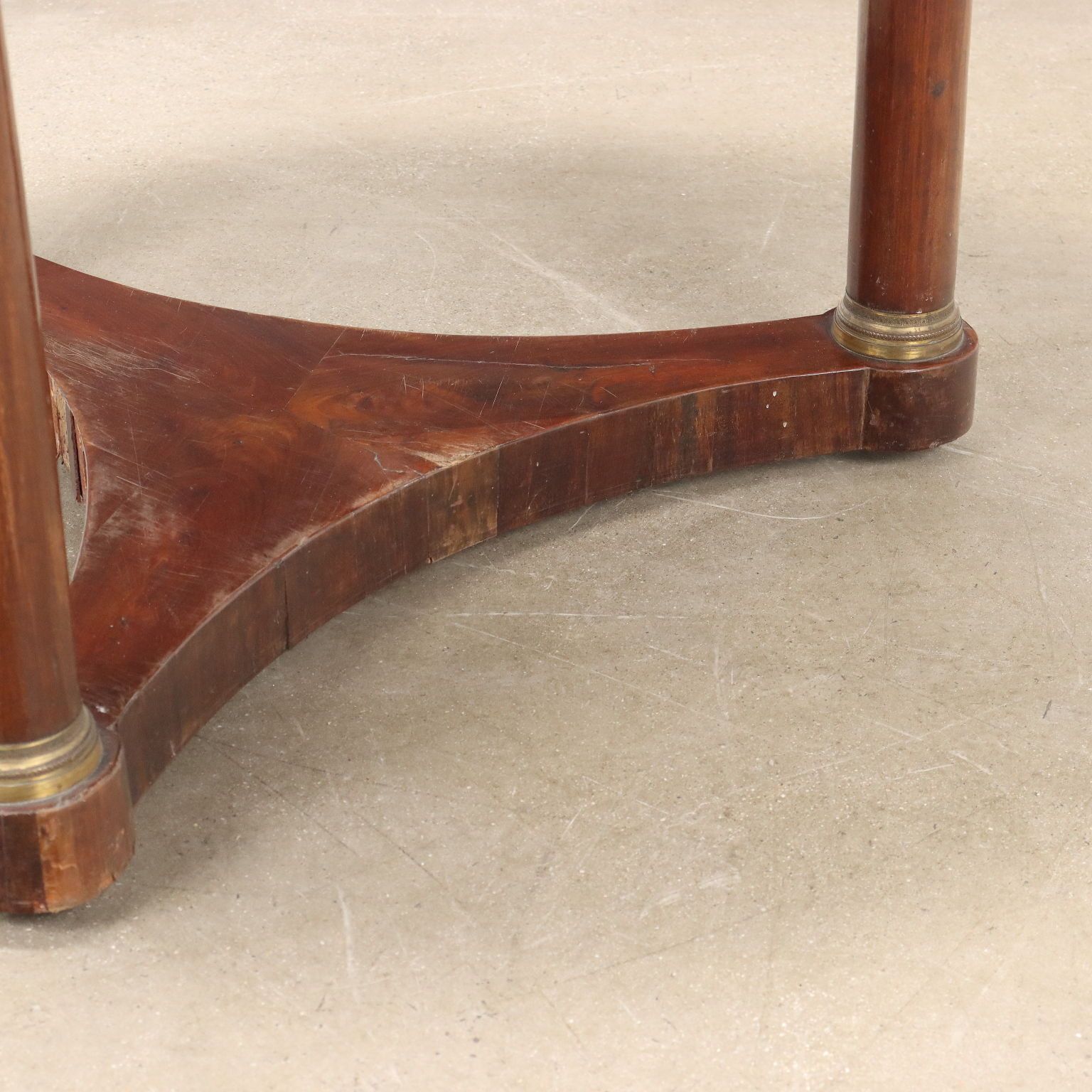 Antique Empire Coffee Table Mahogany Bronze Italy XIX Century photo buy