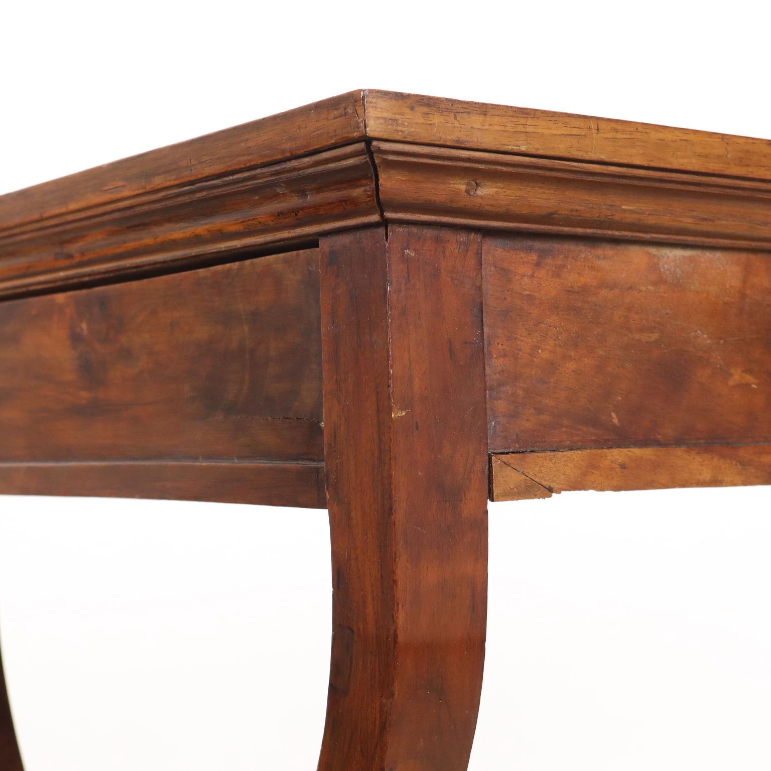 Antique Writing Desk Walnut Italy Late XIX Century photo 980.0