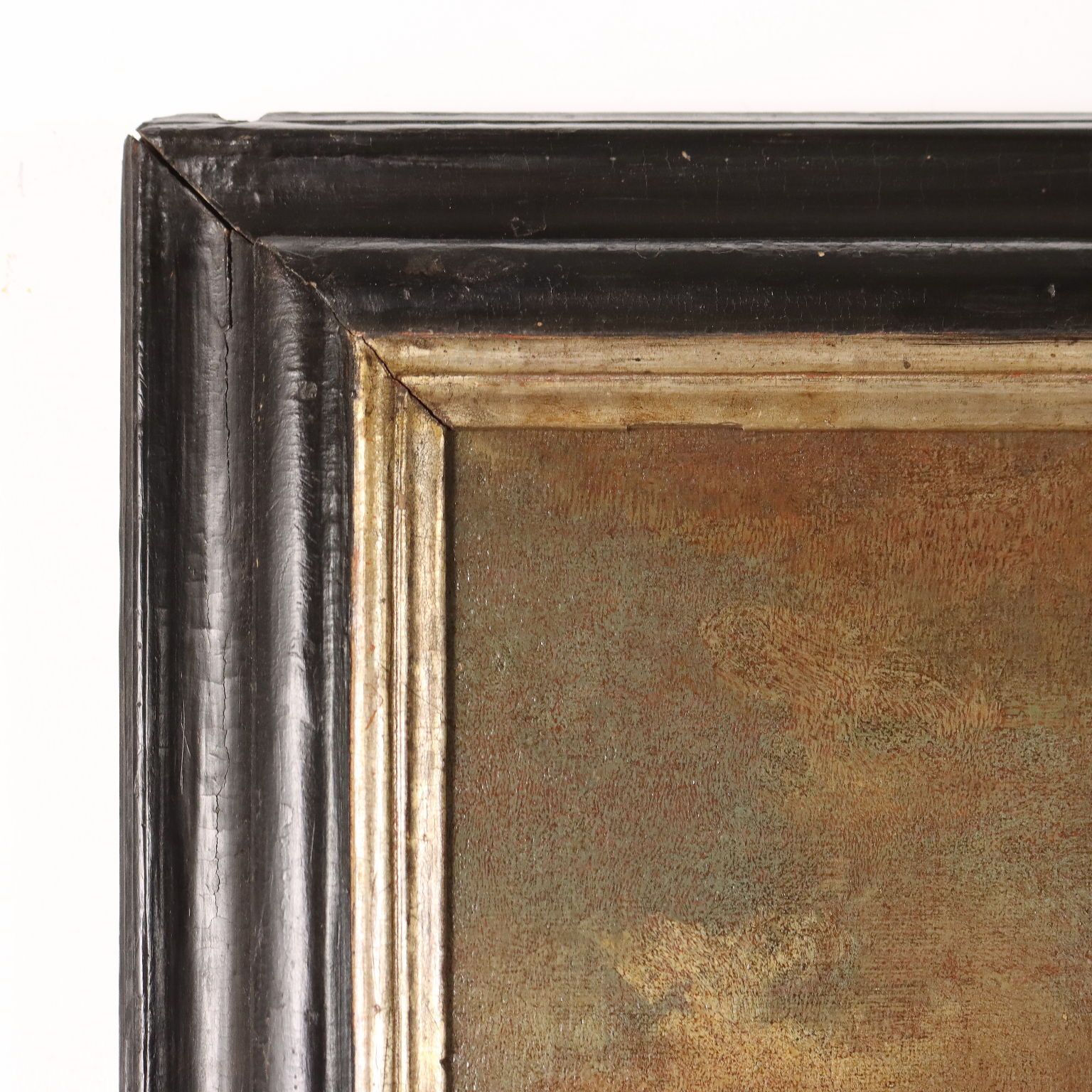 photo furniture The Holy Family With Saints Antique Painting XVII XVIII Century