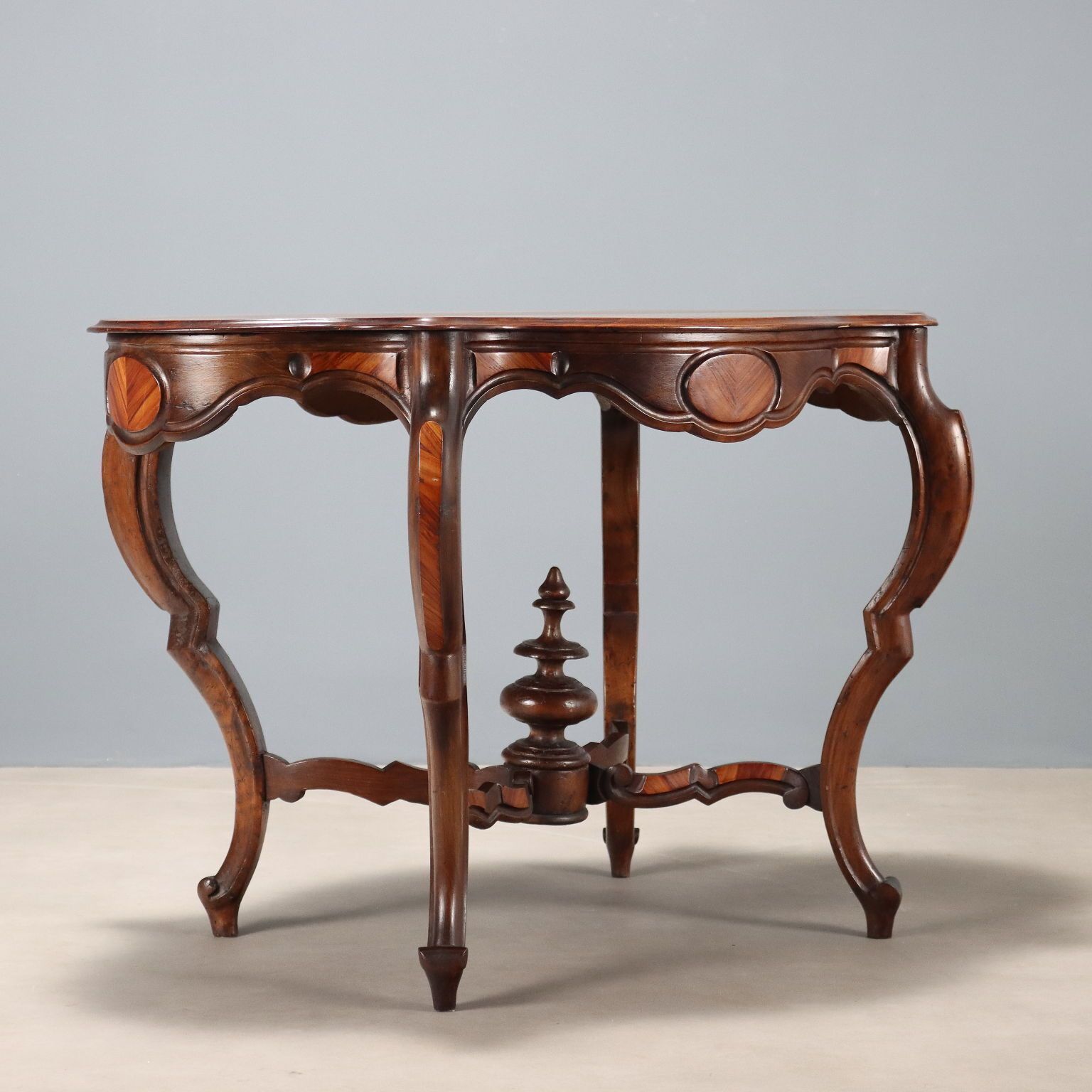 Antique Table Umbertino Mahogany Bois De Rose Italy XIX Century photo buy