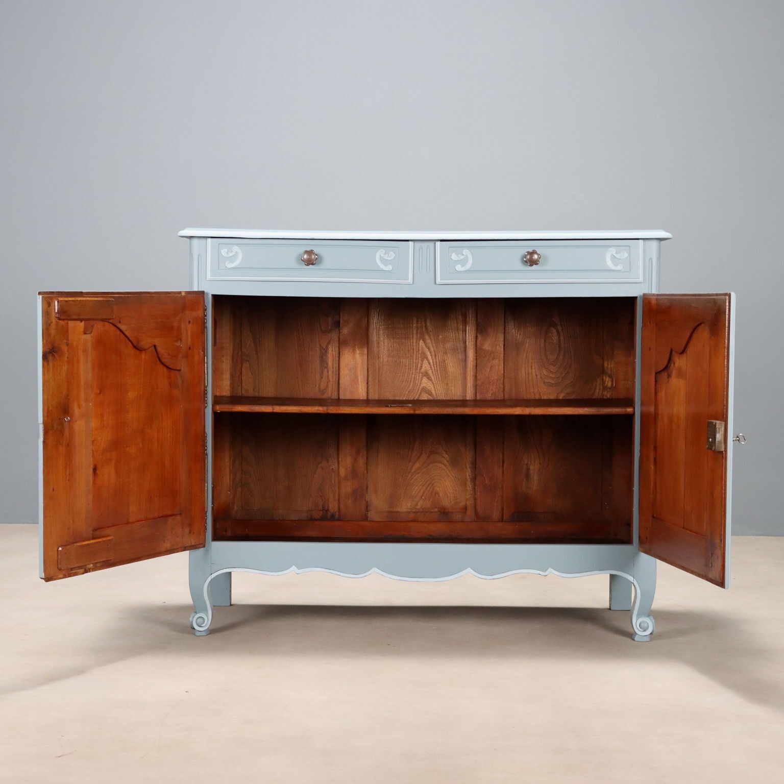 Cupboard Rococo Style Cherrywood France XX Century photo Furniture