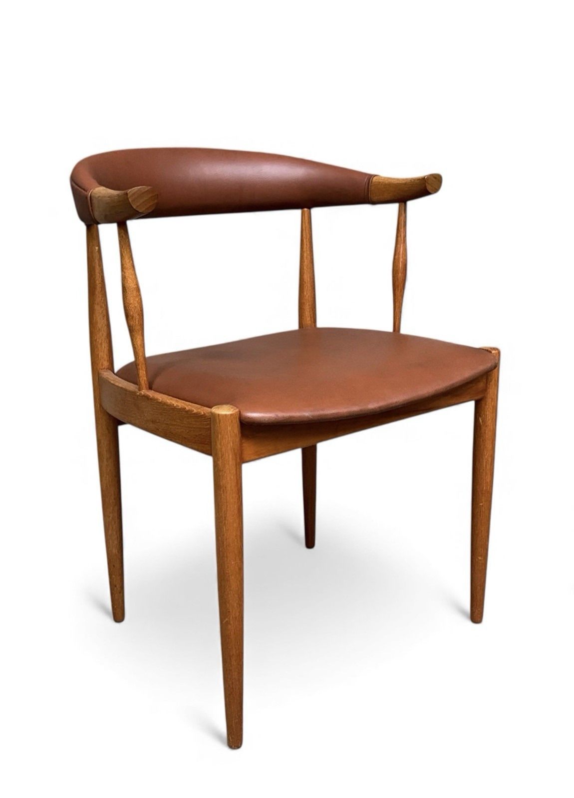 Pair Of Johannes Anderson Teak Dining Chairs Model Ba113 Mid Century C1960s photo Furniture