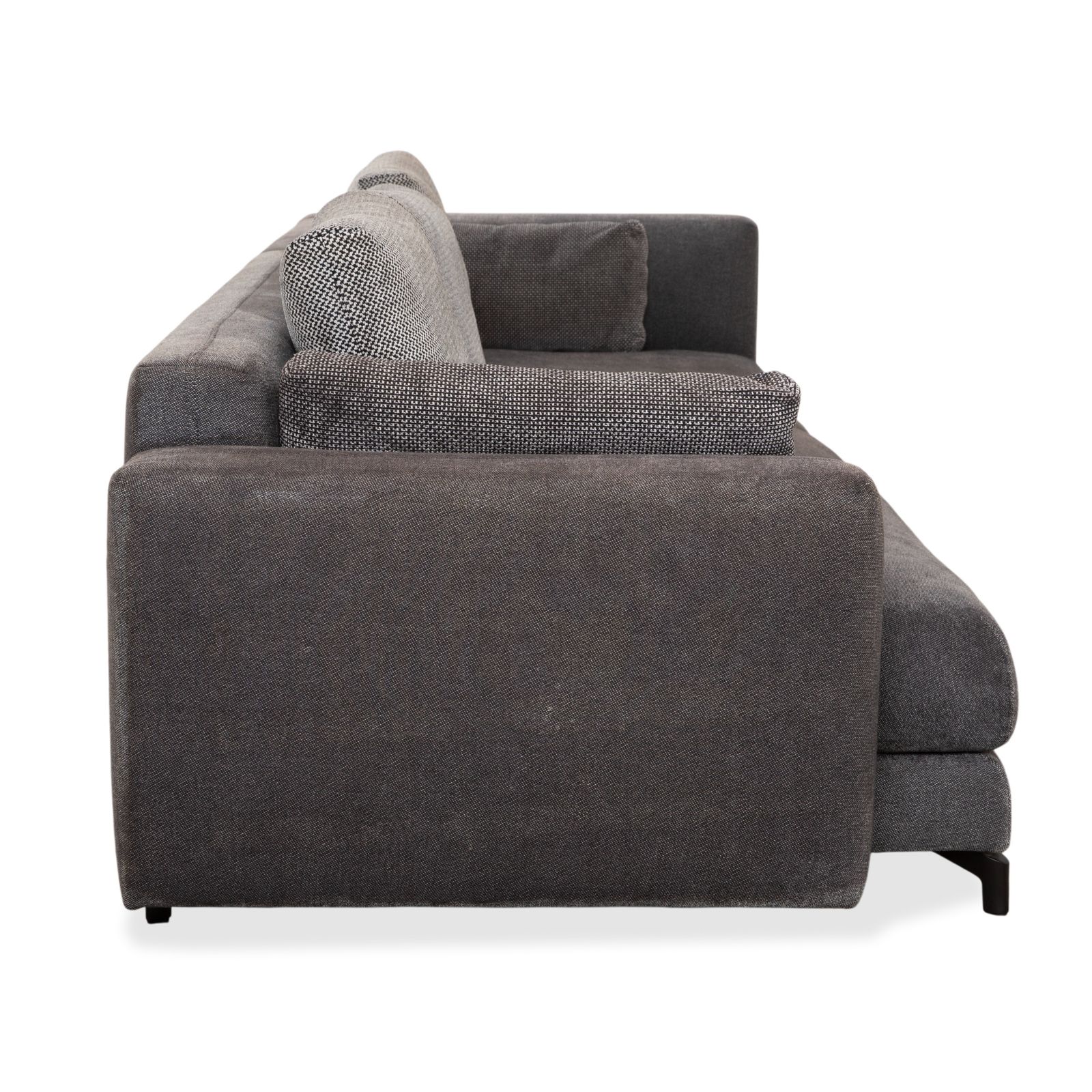 photo for sale Canapé Rolf Benz Nuvola 4 places en tissu gris anthracite