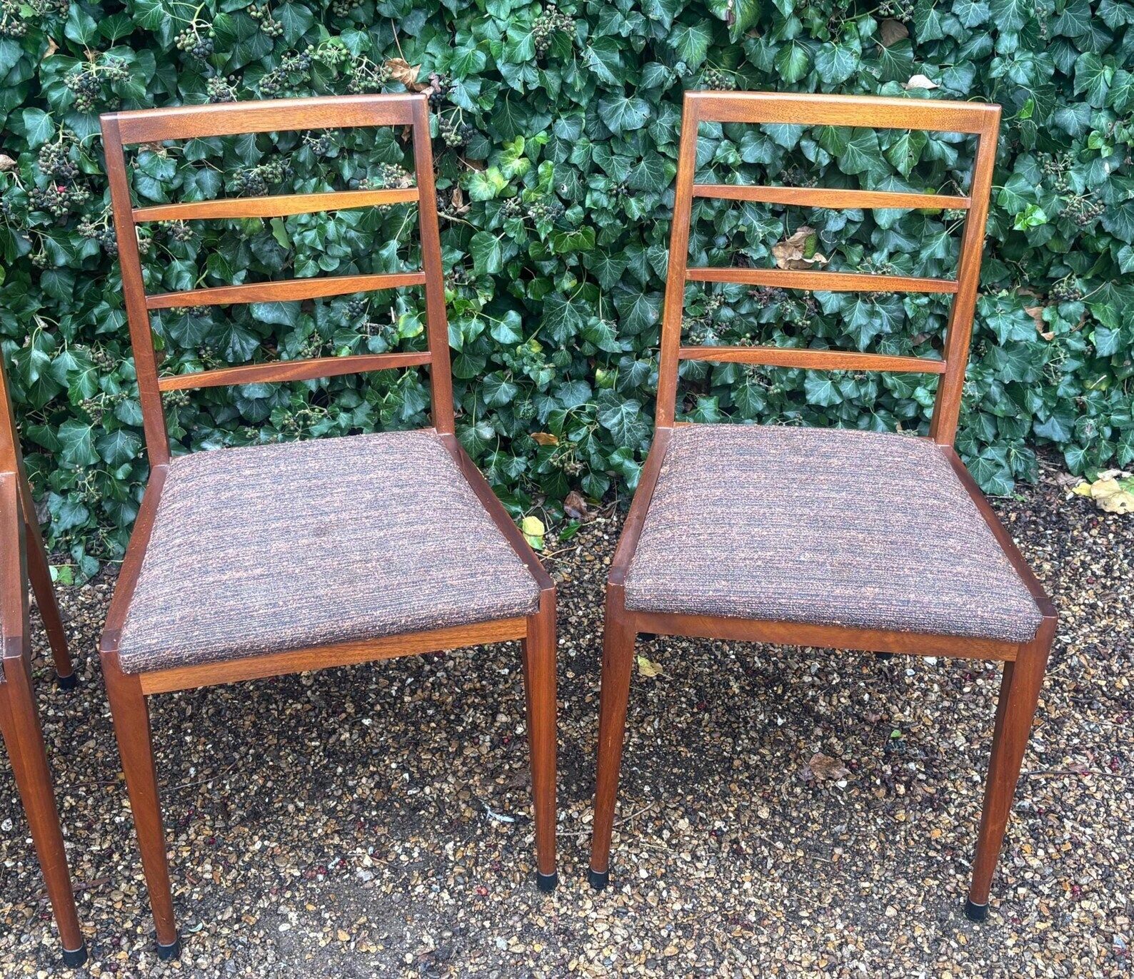 Vintage Ah McIntosh Of Kirkcaldy Model 9073 Dining Chairs photo vintage