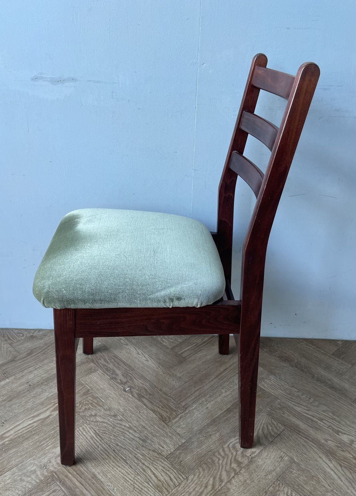 Vintage Mid Century Modern Danish Dining Table And 4 Dining Chairs photo buy