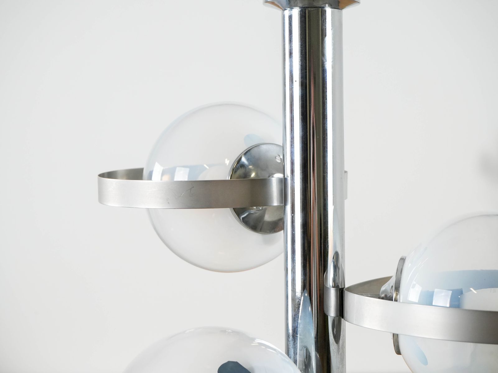 Pendant Lamp, Space Age, 1970s, Manufactured In Italy photo buy