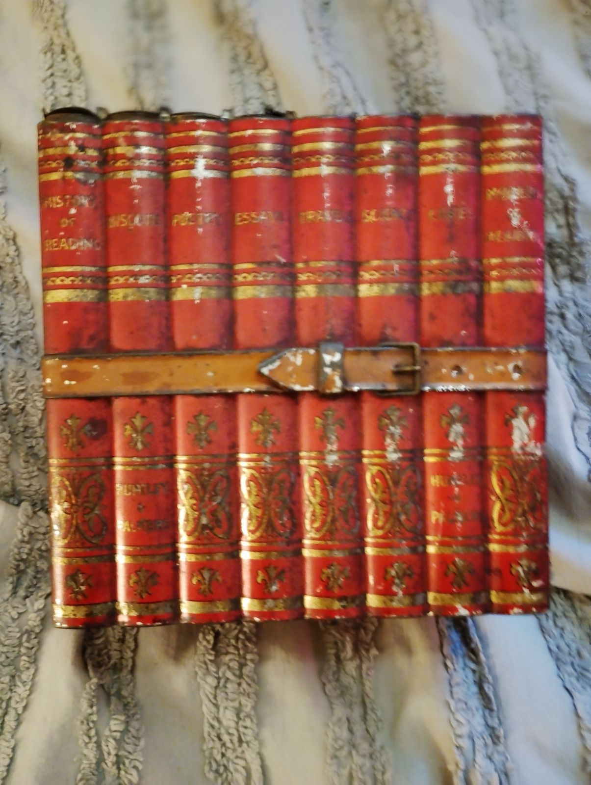 Huntley And Palmer Set Of Books Biscuit Tin photo Home Decor
