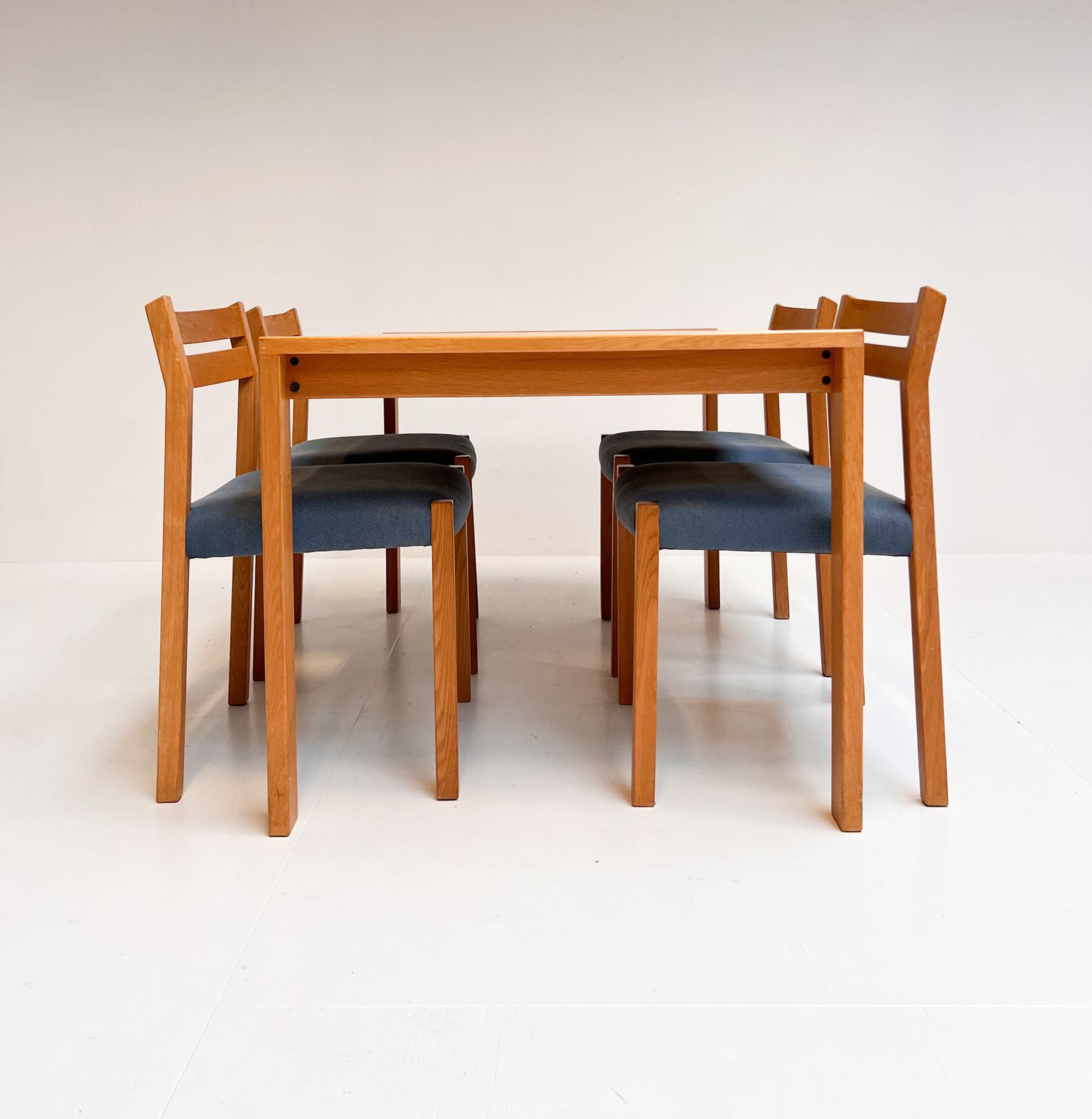 1445.0 Set Of 4 Niels Otto Moller Chairs Model 84, 1960’s photo