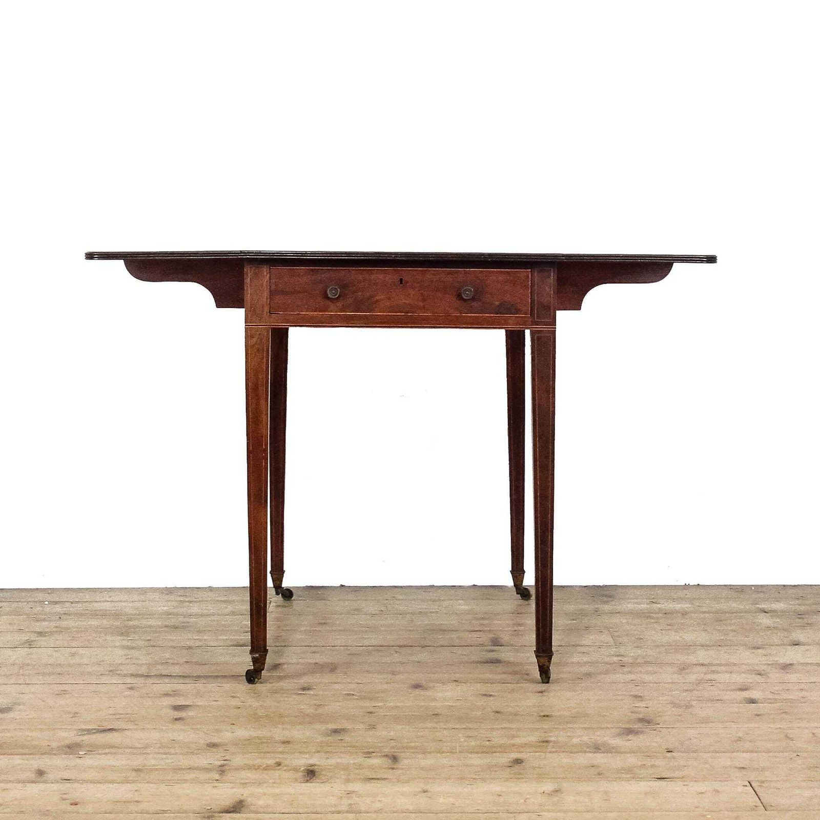 photo furniture Antique Mahogany George III Pembroke Dining Table | Drop Leaf Table | Victorian Table | Antique Furniture | Table | Antique