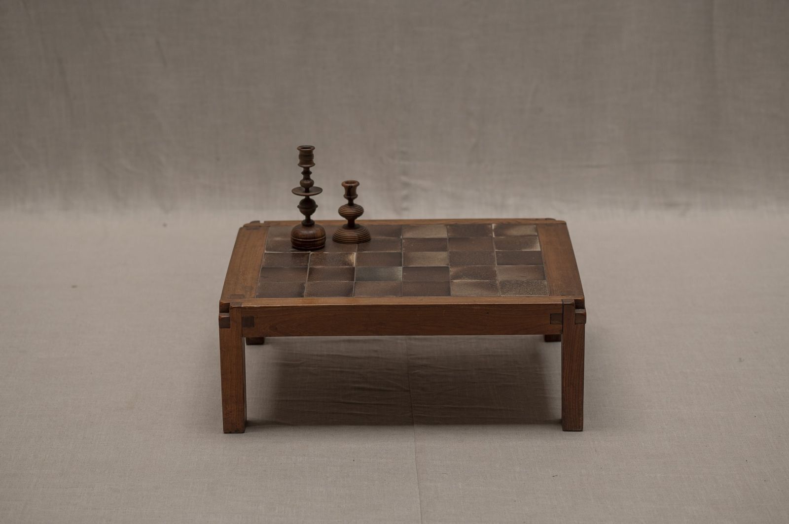 Vintage Model T18 Coffee Table By Pierre Chapo photo furniture