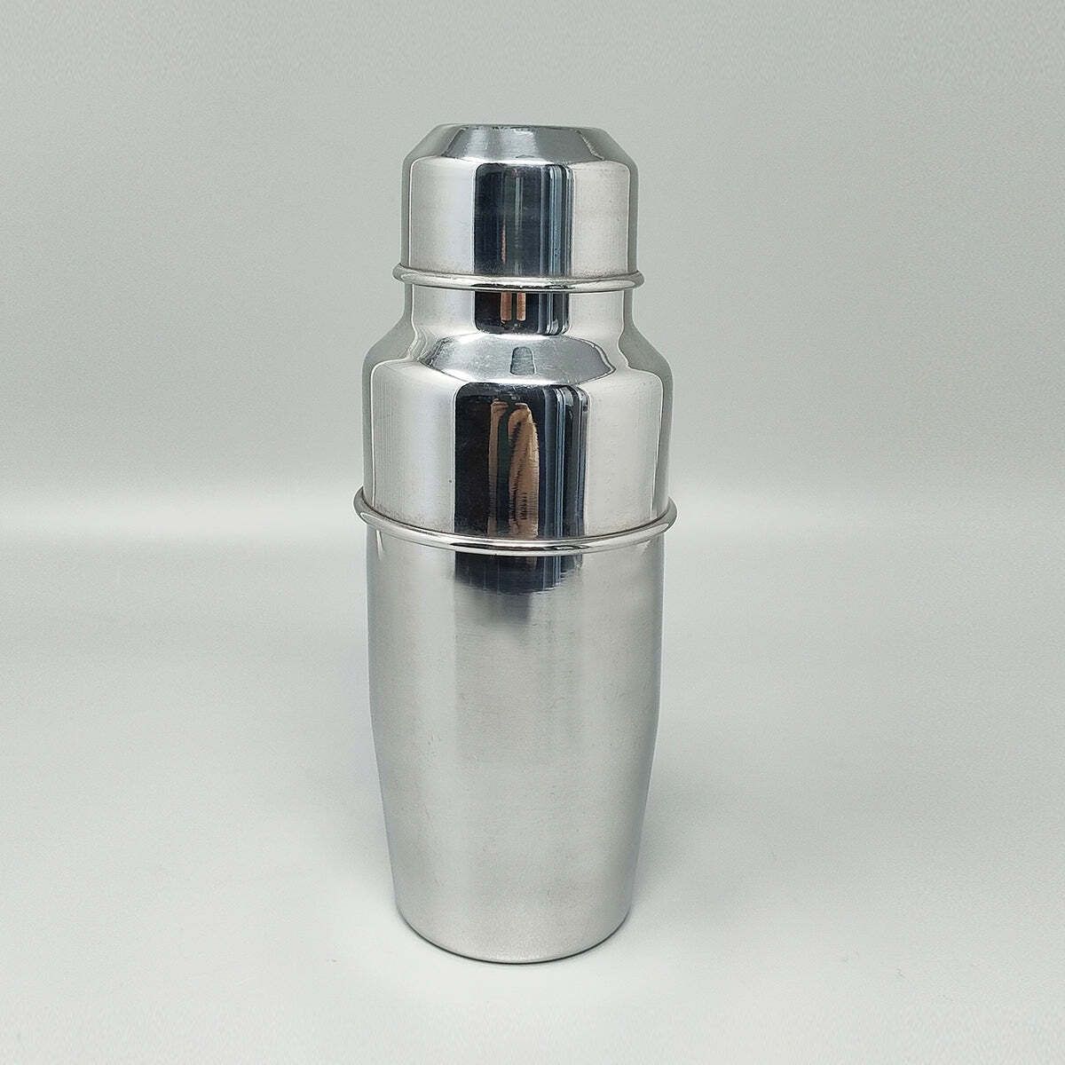 1970s Gorgeous Cocktail Shaker With Ice Bucket By Pran. Made In Italy photo for sale