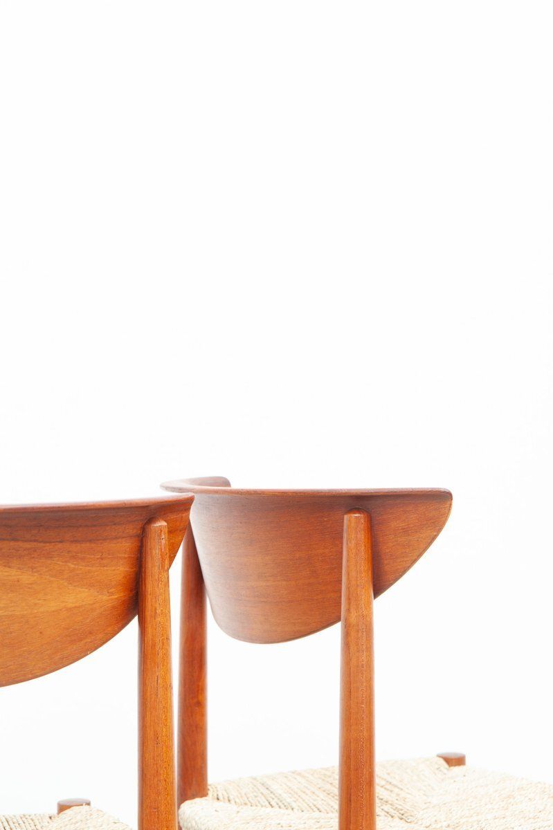 photo furniture Vintage Teak Dining Chairs By Peter Hvidt And Orla Mølgaard Nielsen For Søborg Møbelfabrik, 1950s, Set Of 4