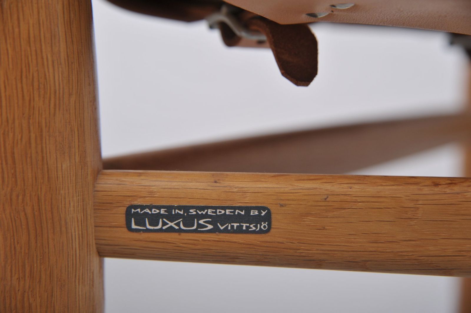 Tripod Stools In Oak By Uno & östen Kristiansson For Luxus, 1950s, Set Of 2 photo buy