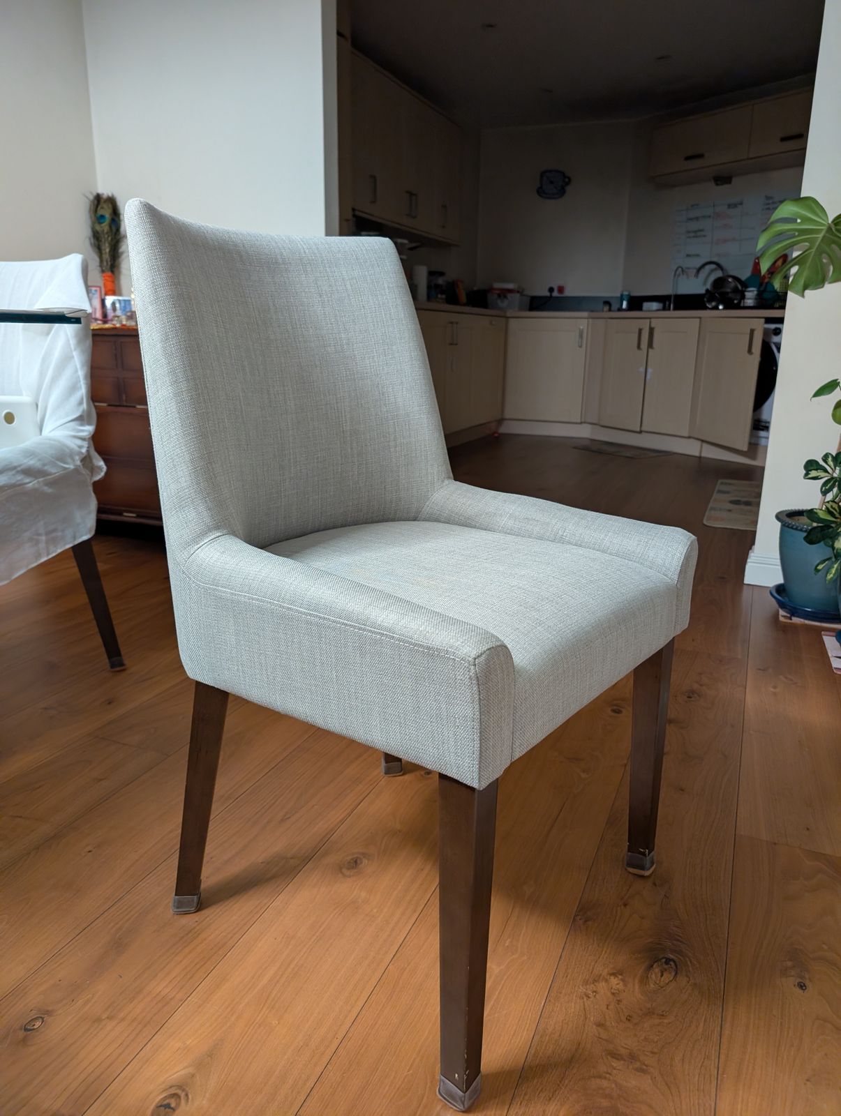 Ella Scoop Back Chair Charcoal (Price Quoted Is For Per Chair) photo for sale