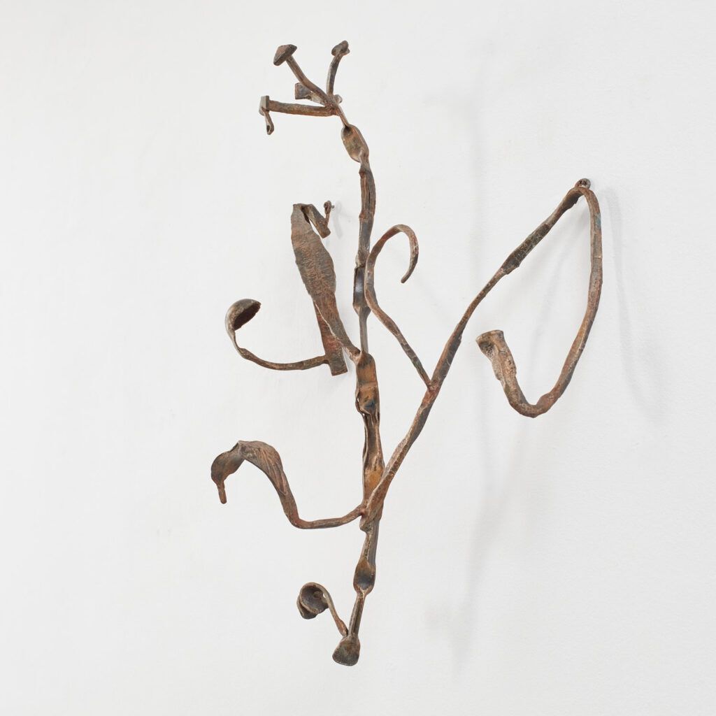 Salvino Marsura Mantide Religiosa Coat Hook Treviso, Italy, 1960s photo 1000.0