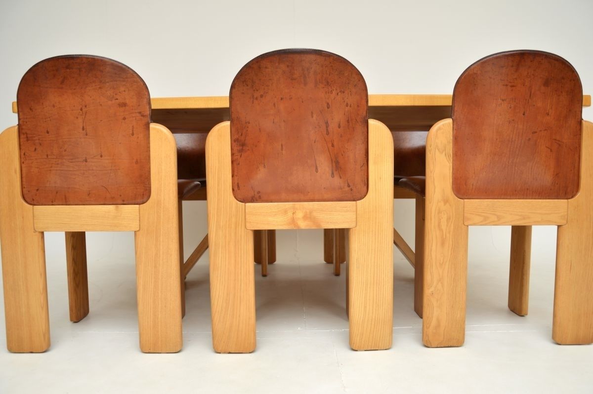 photo for sale Vintage Italian Dining Table And Chairs By Silvio Coppola