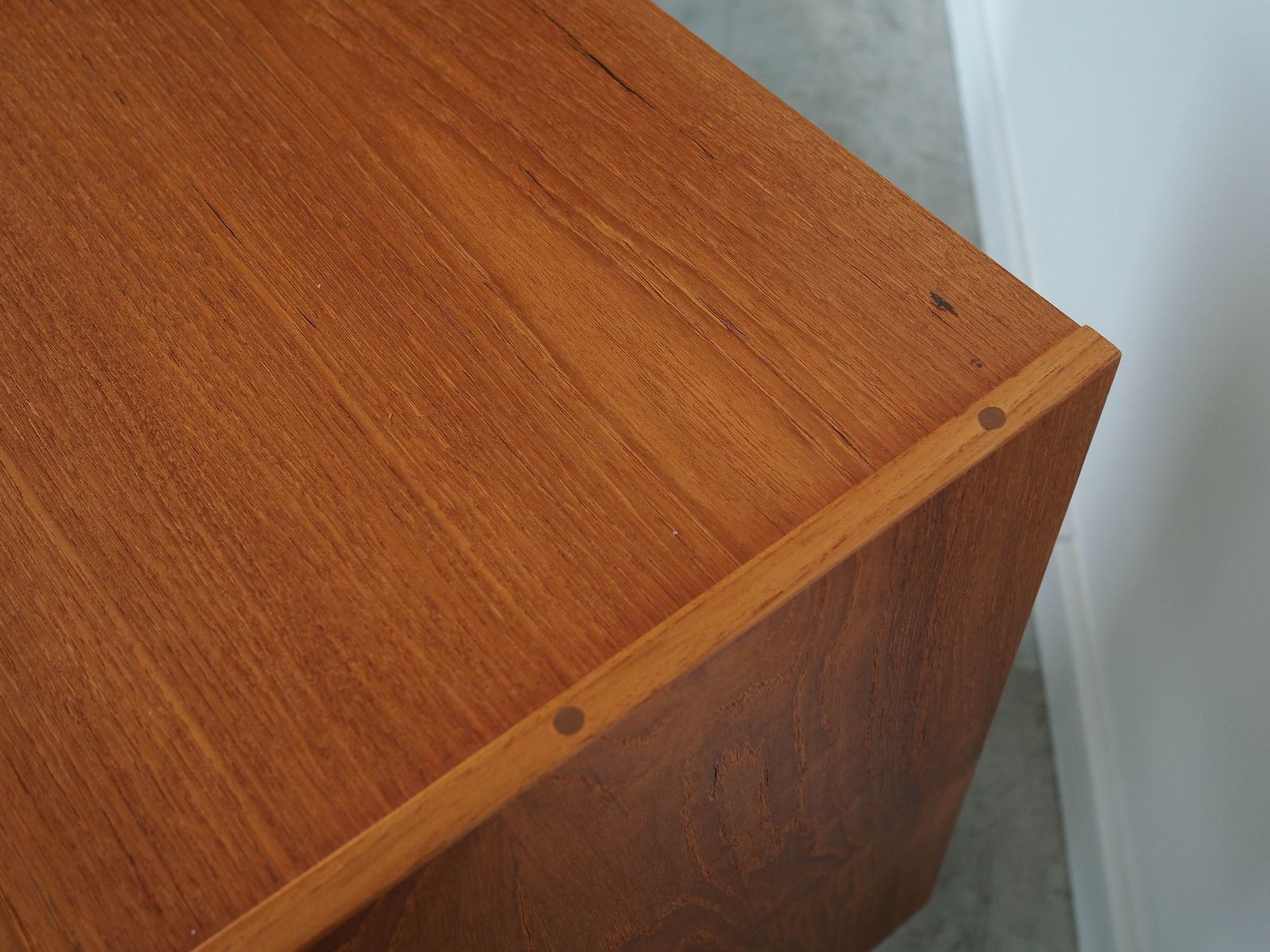 Teak Cabinet, Danish Design, 1970s, Production: Denmark photo vintage