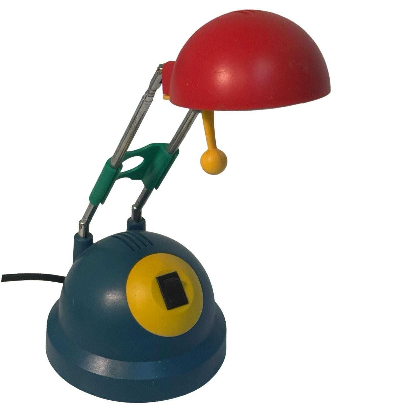 Postmodern   Telescopic Desk Lamp   1980's   Memphis Style photo vinterior