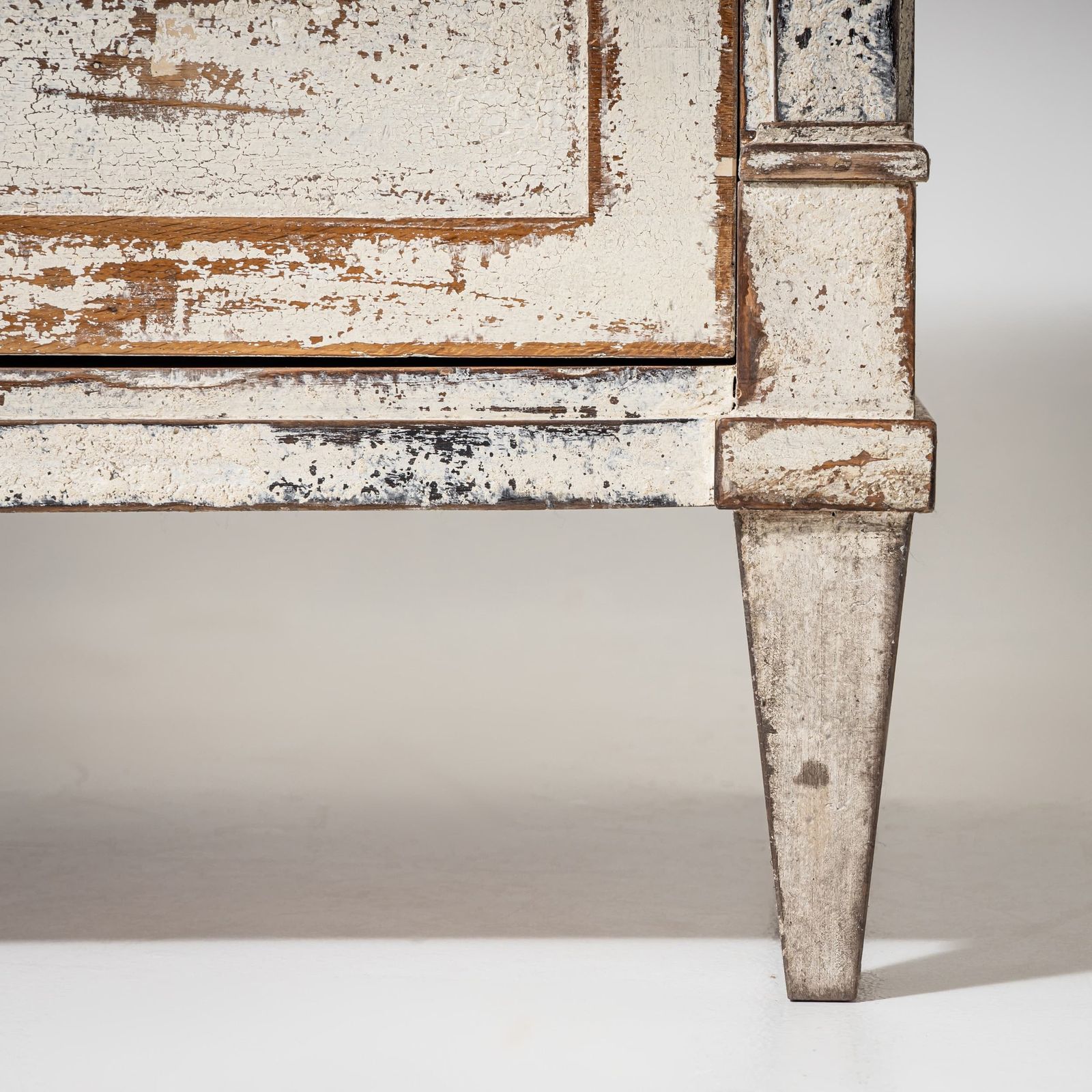 White Painted Biedermeier Chest Of Drawers, Circa 1825 photo buy