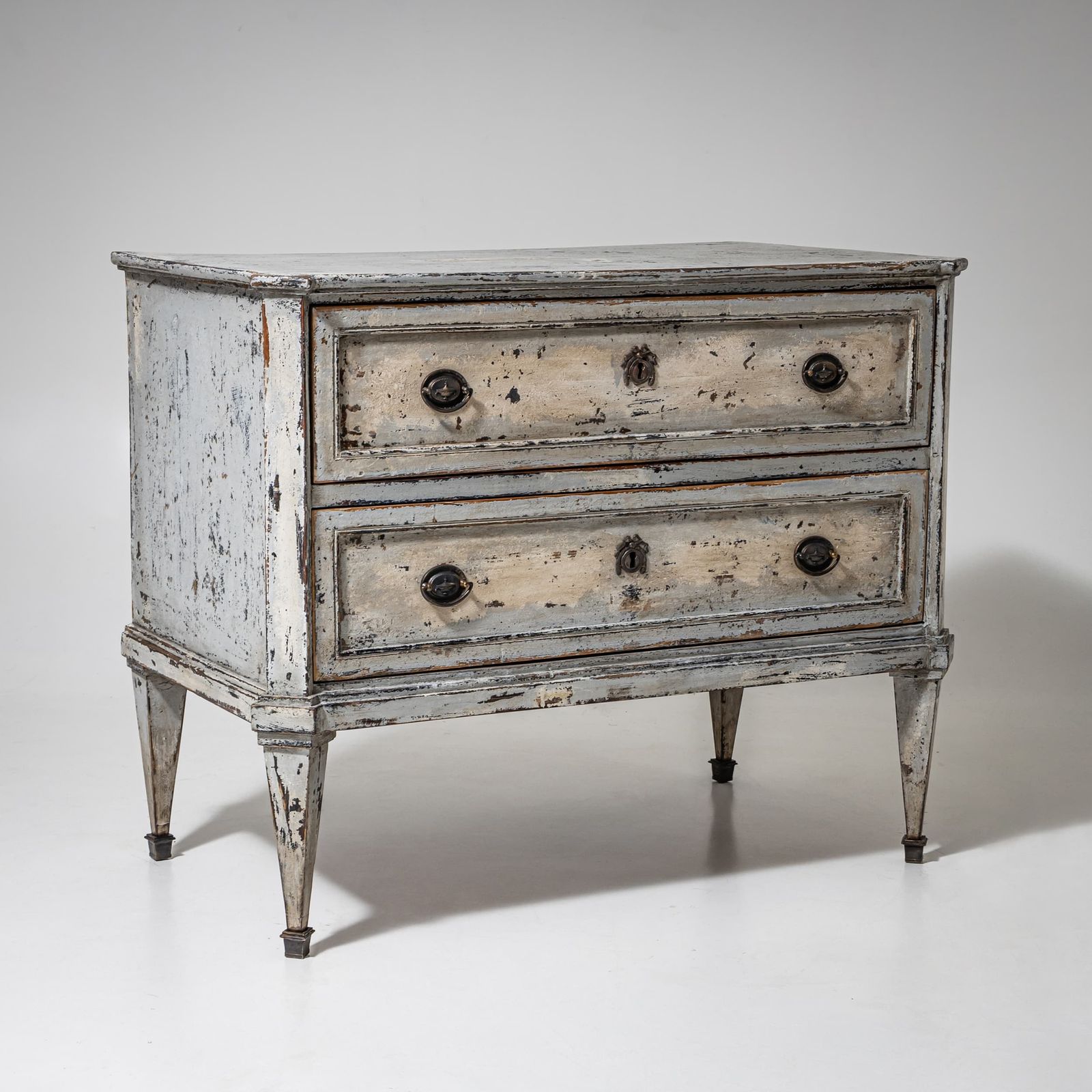 Neoclassical Chest Of Drawers, Circa 1800 photo vinterior
