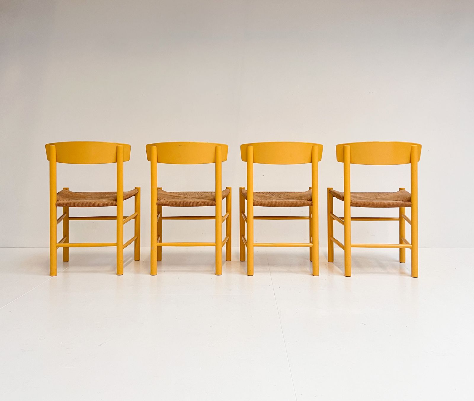 Set Of 4 Model J39 Chairs By Borge Mogensen For Fdb Mobler, 1970s photo 2400.0